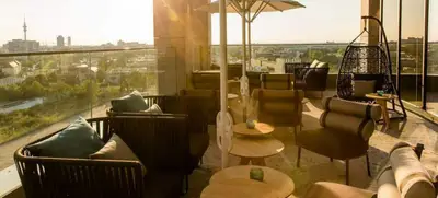 Foto von Cloud One Rooftop Bar im Motel One München-Parkstadt Schwabing