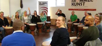 Foto von Team Event – Trommel Workshop