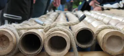 Foto von Floßbau mit Floßfahrt - Das Teamevent!