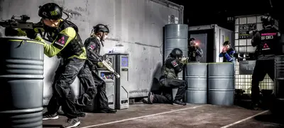 Foto von Lasertag: Sportlich, taktisch, teambildend