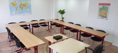 Foto von Meetingraum für kreatives Arbeiten