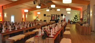 Foto von Außergewöhnliche Weihnachtsfeier einer traumhafter historischer Location