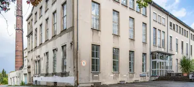 Foto von Meetingraum in alter Papierfabrik