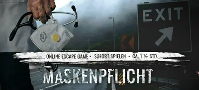 Foto von Virtual Escape Room - Maskenpflicht