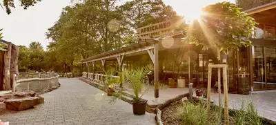 Foto von Africambo Lodge im Zoo Magdeburg
