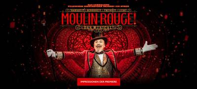Foto von Moulin Rouge! Das Musical zur Geltung