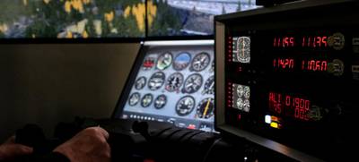 Foto von Flugsimulator