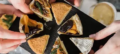 Foto von Käse und Gin Tasting