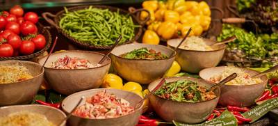 Foto von Lunchbuffet und Führung