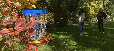 Foto von Frisbeegolf