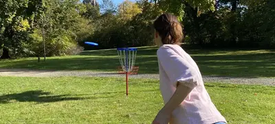 Foto von Frisbeegolf