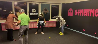 Foto von VR Escape Room
