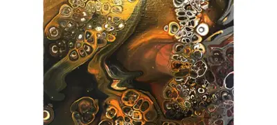 Foto von Acryl-Pouring Level 2 - Zellen erzeugen