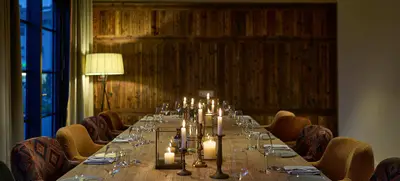 Foto von Weihnachtsmenü im Family Style
