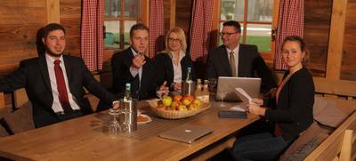 Foto von Tagung in der Almhütte