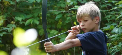 Foto von 3D-Bogenschießen im Parcours - große Runde