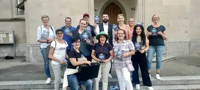 Foto von Interaktive personalisierte Outdoor Show mit Schauspielern in Luzern