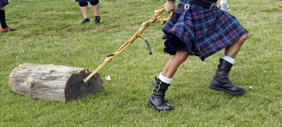 Foto von Highland Games mit Get Together am Feuerring