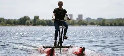 Foto von Wasserfahrrad Tour