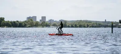 Foto von Wasserfahrrad Tour