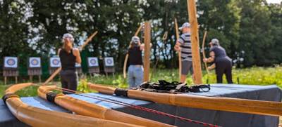 Foto von Action-Bogenschießen