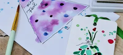 Foto von Aquarell Class Weihnachtskarten Edition