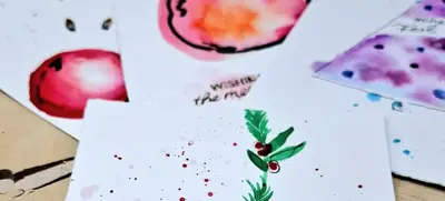 Foto von Aquarell Class Weihnachtskarten Edition