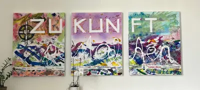 Foto von Kreatives Teambuilding - Puzzle Painting