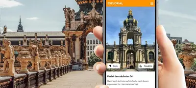 Foto von Dresden spannende Schnitzeljagd im Team