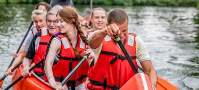 Foto von Kick-Off Event am See