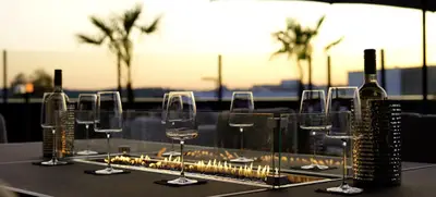 Foto von Ihr mediterranes Sommerfest mit Live BBQ auf 241qm Sunset-Dachterrasse