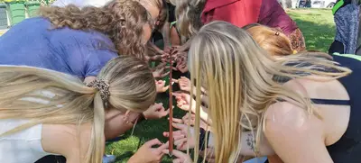 Foto von Spannendes Outdoor-Teambuilding