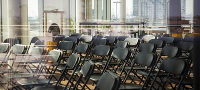 Foto von Kundenevent mit Keynote