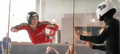 Foto von Indoor Skydiving im Windkanal