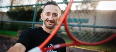 Foto von Padel- und Tennisturnier