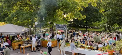 Foto von Sommerfest mit BBQ in Planten un Blomen