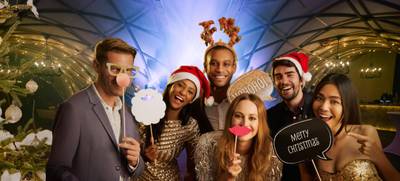 Foto von Weihnachtsfeier im Pavillon