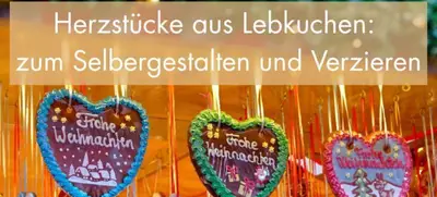 Foto von Lebkuchenherzen verzieren im Treudelberg Resort Hamburg