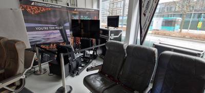 Foto von Glühwein-Fliegen im Flugsimulator