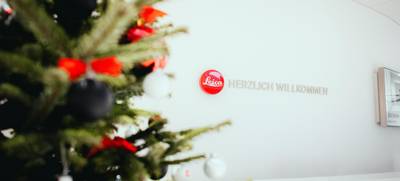 Foto von Weihnachtsfeiern in der Leica Welt