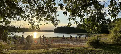 Foto von Robin am See