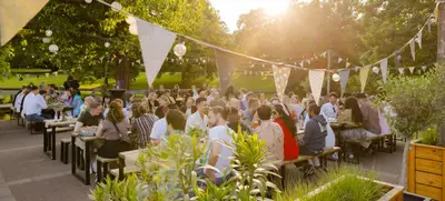 Foto von Networking-Frühstück in Planten un Blomen