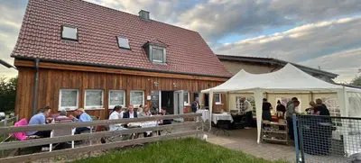Foto von Sommerliches BBQ-Firmenevent mitten im Grünen