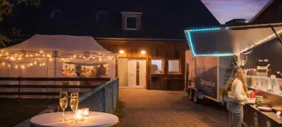 Foto von Sommerliches BBQ-Firmenevent mitten im Grünen