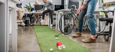 Foto von Bürogolf / Hotelgolf