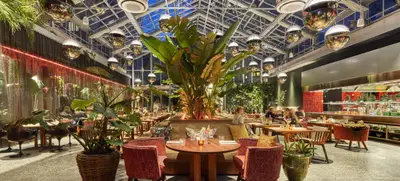 Foto von Show-Cooking im Greenhouse Restaurant