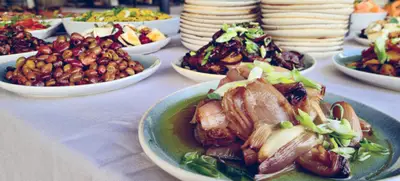 Foto von BBQ im Restaurant