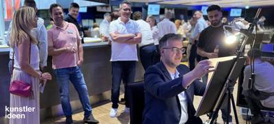 Foto von Schnellzeichner als interaktives Event-Highlight