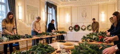 Foto von Adventskranz binden – Logenhaus Berlin