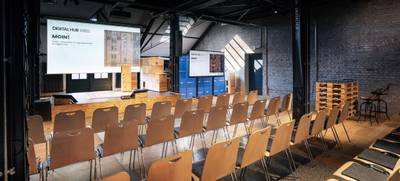 Foto von Firmenevent im Digital Hub Logistics & Commerce